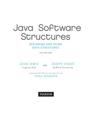 Java Software Structures [4th ed.] - John Lewis, Joseph Chase